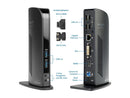 Kensington USB 3.0 Dual Display Docking Station HDMI/DVI/VGA for Windows, Mac