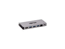 Tripp Lite Gray U442-DOCK5D-GY USB-C Dock with Detachable Cord, 4K HDMI, 3x
