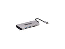 Tripp Lite Gray U442-DOCK5-GY USB-C Dock, 4K HDMI, 3x USB-A Ports, Gbe, SD Card