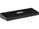 Tripp Lite Black U442-DOCK21-B USB-C Dock, Dual Display - 5K 60 Hz DP, 4K 60 Hz