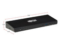 Tripp Lite Black U442-DOCK21-B USB-C Dock, Dual Display - 5K 60 Hz DP, 4K 60 Hz