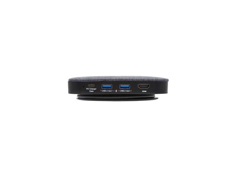 USB-C Dock, Single Display - 4K HDMI, USB 3.2 Gen 1, USB-A/USB-C Hub, SATA III,