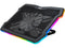 Rosewill RGB Laptop Cooling Pad, Supports 12-17 Inch Notebooks, Adjustable