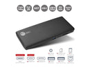 SIIG Black JU-DK0R11-S1 USB-C Triple Video MST Docking Station with PD