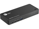 SIIG Black CE-DK0111-S1 Dual Host 4K USB-C KVM MST Docking Station with PD