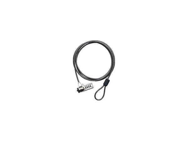 Targus DEFCON Serialized Cable Lock (SCL) - Combination Lock - Galvanized Steel