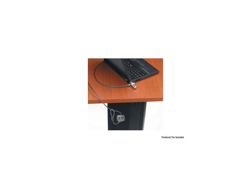 Targus DEFCON Serialized Cable Lock (SCL) - Combination Lock - Galvanized Steel