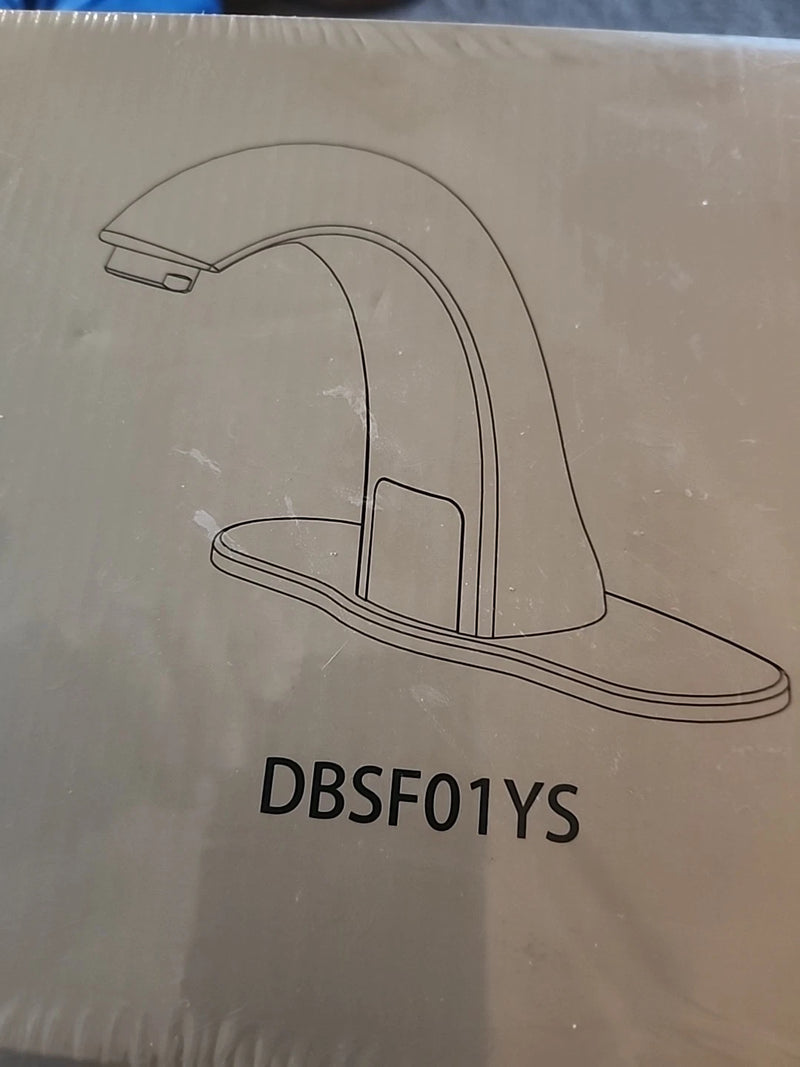 DALMO BASIN SENSOR FAUCET CHROME TOUCHLESS BATHROOM - CHROME - Like New