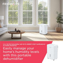 FRIGIDAIRE GALLERY 50 PINT SMART DEHUMIDIFIER WITH MERV 14 - Scratch & Dent