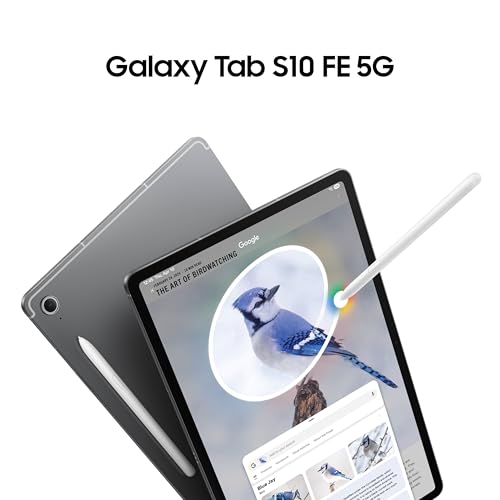 SAMSUNG GALAXY TAB S10 FE 5G 10.9” 128 GB AT&T NETWORK SM-X528UZAAATT - GRAY - Like New