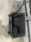 GENERIC COLLAPSIBLE FOLDING WAGON CART TERRAIN WHEELS BRAKES HEAVY DUTY - BLACK - Like New
