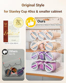 Gracenal Water Bottle Organizer Stanley 40 oz Tumbler with Handle - Clear - Like New