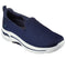 124401W Skechers women's Go Walk Arch Fit Grateful Navy/White Size 10 Wide - Like New