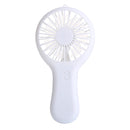 CHNLML HANDHELD RECHARGEABLE FAN PORTABLE MINI POCKET BATTERY POWERED - WHITE - Like New