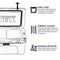 YETI TUNDRA 75 QUARTS COOLER - WHITE - Like New