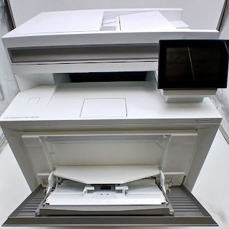 HP COLOR LASERJET PRO MFP 4301FDN PRINTER - SILVER/WHITE - Like New