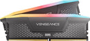 CORSAIR VENGEANCE RGB RS DDR5 32GB (2 X 16GB) UP TO 5600MHZ - GRAY - Like New