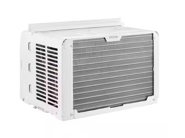 VISSANI 5,000 BTU 115V MECHANICAL WINDOW AIR CONDITIONER - WHITE - Brand New