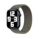 APPLE WATCH BRAIDED SOLO LOOP 41MM MQY03AM/A - SIZE 2 - OLIVE - Like New