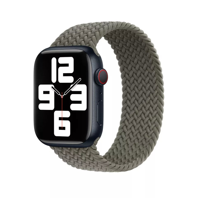 APPLE OLIVE BRAIDED SOLO LOOP - OLIVE MQYX3AM/A - SIZE 1 - Like New