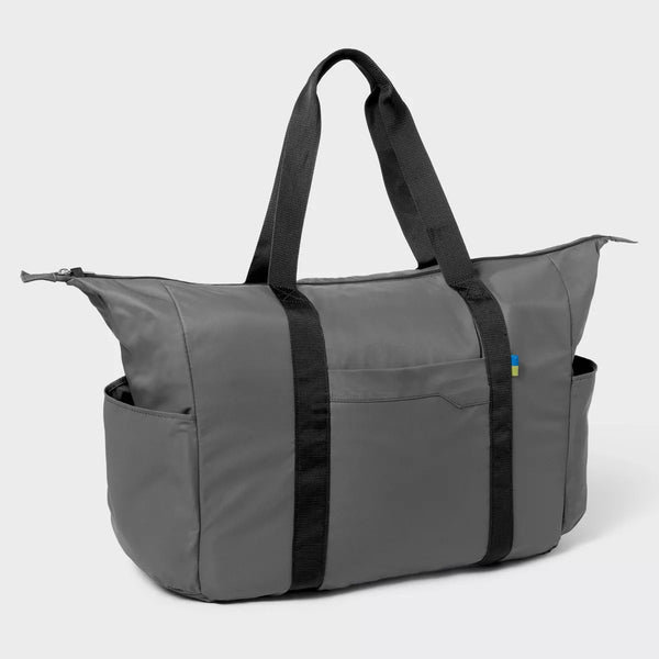 EMBARK INSULATED DURABLE DUAL-COMPARTMENT LUNCH BAG LUNCH BOX - BROWN - Brand New