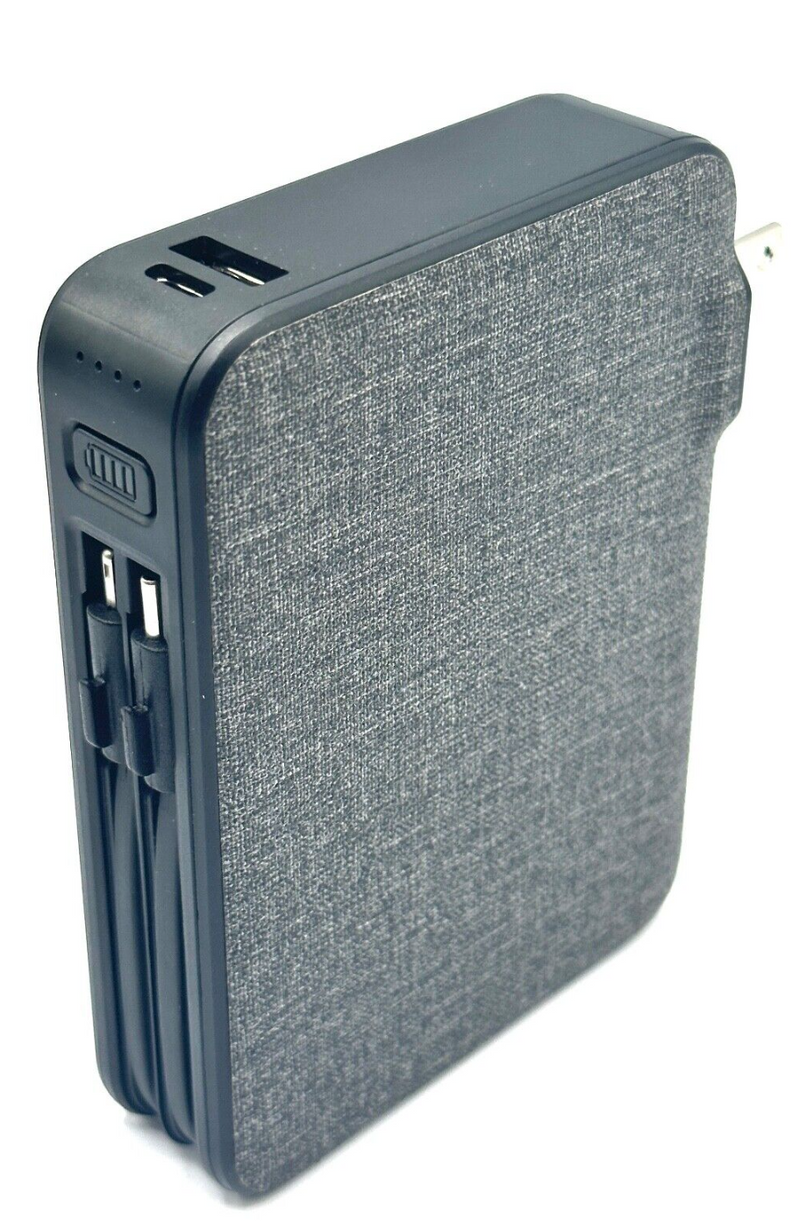MyCharge Power Hub Max All-in-One Portable Charger 15,000mAh GRAY AO15FK-A Like New