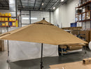 CALIFORNIA UMBRELLA PARKSIDE SERIES 9 FT ALUMINUM POLE - BROWN - Like New