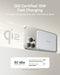 BASEUS MAGSAFE PORTABLE CHARGER FOR IPHONE, 10,000MAH 15W MAGPOWER BANK WHITE - Like New