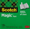 SCOTCH MAGIC TRANSPARENT TAPE, 1/2-IN. X 36-YDS. MMM810121296-13 - Brand New