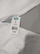 ACTION THREAD LONG SLEEVE T SHIRT - SIZE: MEN L - WHITE - Brand New