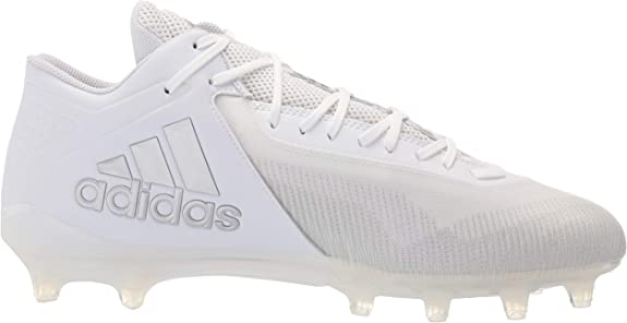 EH3446 Adidas Freak Carbon Football Shoe White/Silver Metallic/White 7.5 Like New