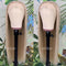 QD-TIZER Ash Blonde Hair Long Straight Synthetic Lace Front Wigs - Brand New