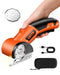 LKCTB ELECTRIC CARDBOARD CUTTER SCISSORS LED LIGHT 2600MAH LIGHT ORANGE - Like New