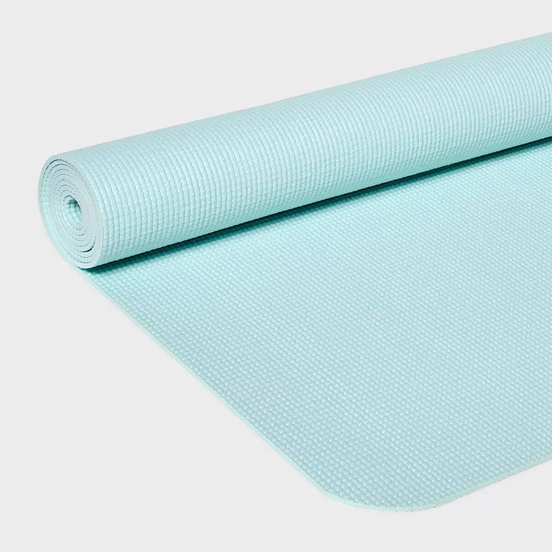 ALL IN MOTION YOGA MAT 3MM - ALL IN MOTION™ - SIZE: 68 X 24 IN - BLUE - Like New
