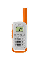 MOTOROLA SOLUTIONS TALKABOUT T110TP WHITE 16 MILE 2 WAY RADIO - WHITE - Like New