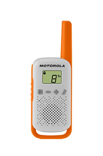 MOTOROLA SOLUTIONS TALKABOUT T110TP WHITE 16 MILE 2 WAY RADIO - WHITE - Like New