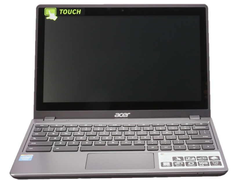 For Parts: Acer C720P-2625 Chromebook Celeron 2955U 4GB 16GB FOR PART MULTIPLE ISSUES