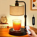Candle Warmer Lamp with Timer & Dimmer Wax Warmer, 50W GU10 - BLACK - Like New