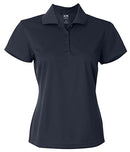 ADIDAS LADIES' CLIMALITE BASIC PIQUÉ POLO - NAVY - S - Brand New