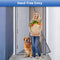 BLUEBALA FIBERGLASS MAGNETIC SCREEN DOOR MESH SIZE 34X82 - GRAY - Like New