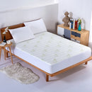 ALOE VERA RAYON FROM BAMBOO HYPOALLERGENIC MATTRESS PAD - KING - WHITE - Like New
