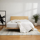Brooklinen Lightweight Down Comforter, Cotton Sateen Shell King Size - Like New