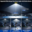 TOWPONICS 6000W Solar Street Lights Replacement, 460000LM Solar Lights Outdoor - Like New