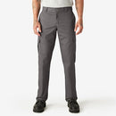DICKIES MEN'S FLEX REGULAR FIT CARGO PANTS SIZE MEN 36X32L GRAVEL GRAY - Brand New
