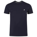 PACIFIC POLO CLUB MENS TSHIRT PREMIUM HEAVY SHORT SLEEVE - SIZE: MEN L - NAVY - Like New
