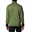 COLUMBIA MEN COLUMBIA HIKE II TECHNICAL HALF ZIP FLEECE CANTEEN, BLACK M - Brand New
