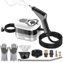 KUVICTEWL STEAM CLEANER 2500W HIGH PRESSURE STEAMER 6-LEVEL HANDLE - WHITE - Like New