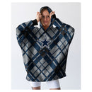 PEGASUS DALLAS COWBOYS PEGASUS 34" X 34" DIGITAL DASH SHERPA HOODED FAN CAPE - Brand New