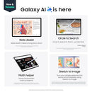 SAMSUNG GALAXY TAB S10+ PLUS 12.4” 512GB ANDROID TABLET SM-X820NZSEXAR - SILVER - Like New