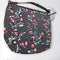 VERA BRADLEY OVERSIZED HOBO SHOULDER BAG - PERENNIALS NOIR DOT - Brand New